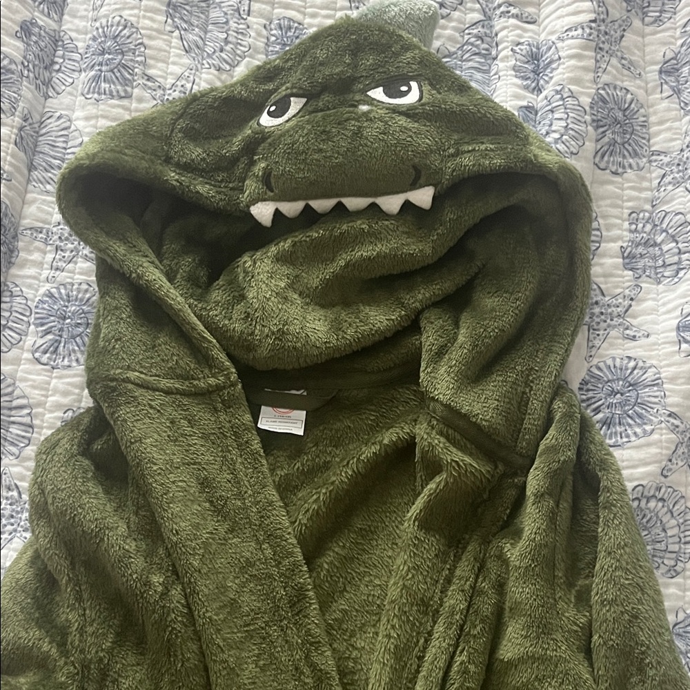 Wonder Nation Green Dinosaur Hooded Towel